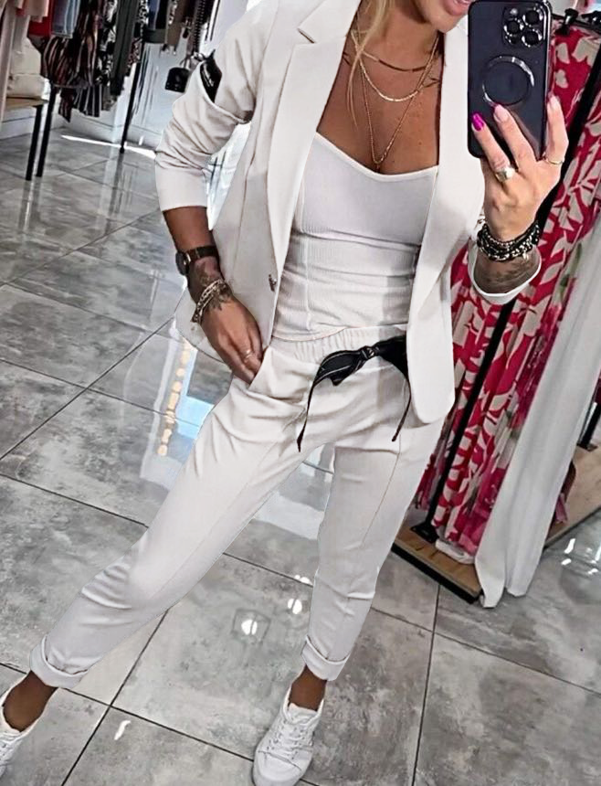 Marie™ - Elegante Baumwolljacke und -hose