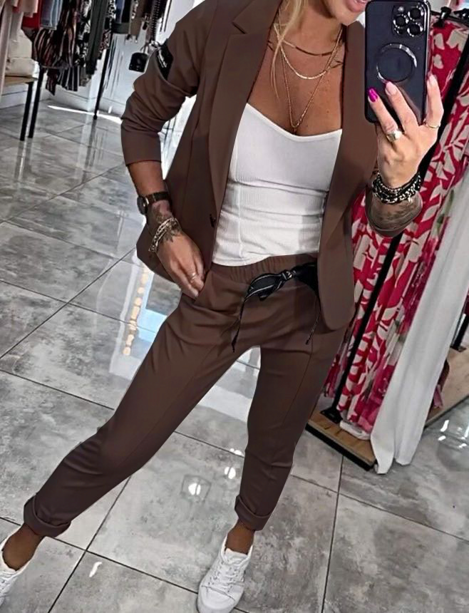 Marie™ - Elegante Baumwolljacke und -hose