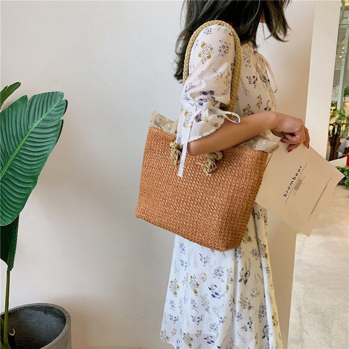 Louisa - Sac fourre-tout tissé à la main stylé pour femmes