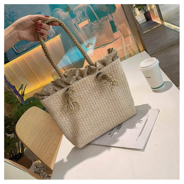 Louisa - Sac fourre-tout tissé à la main stylé pour femmes