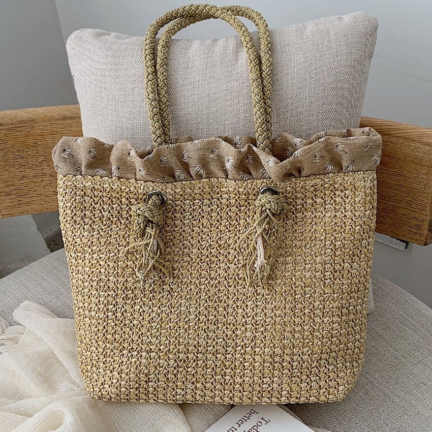 Louisa - Sac fourre-tout tissé à la main stylé pour femmes