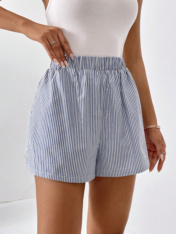 Blythe - Shorts d'été rayés à la mode et décontractés pour femmes