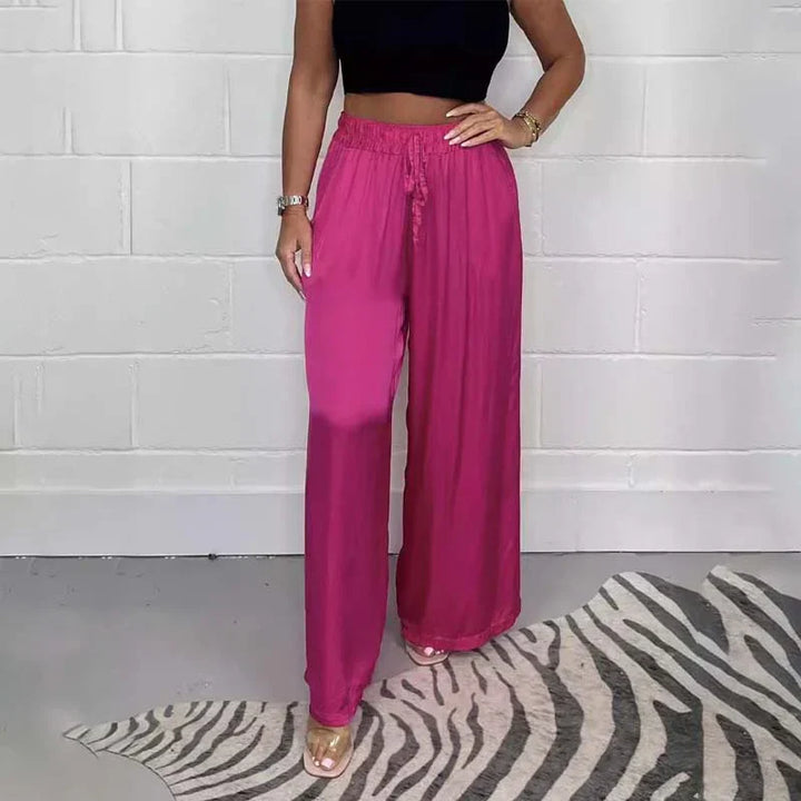 Edna - Pantalon confortable avec taille élastique pour un confort optimal