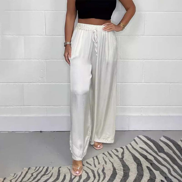 Edna - Pantalon confortable avec taille élastique pour un confort optimal