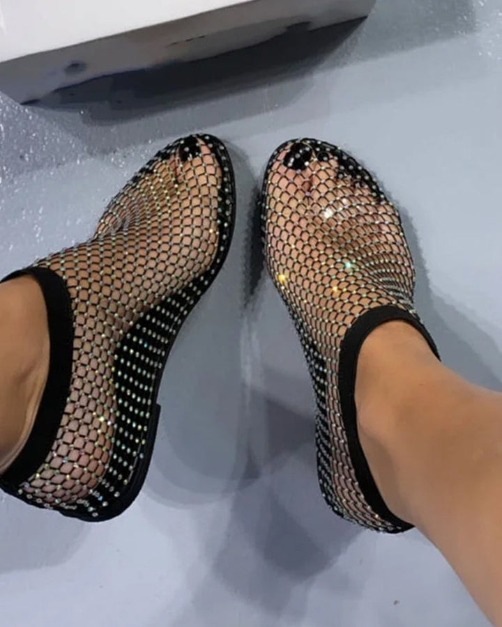 Jessie - Elegante glänzende Ballerinas für Frauen in der neuesten Mode