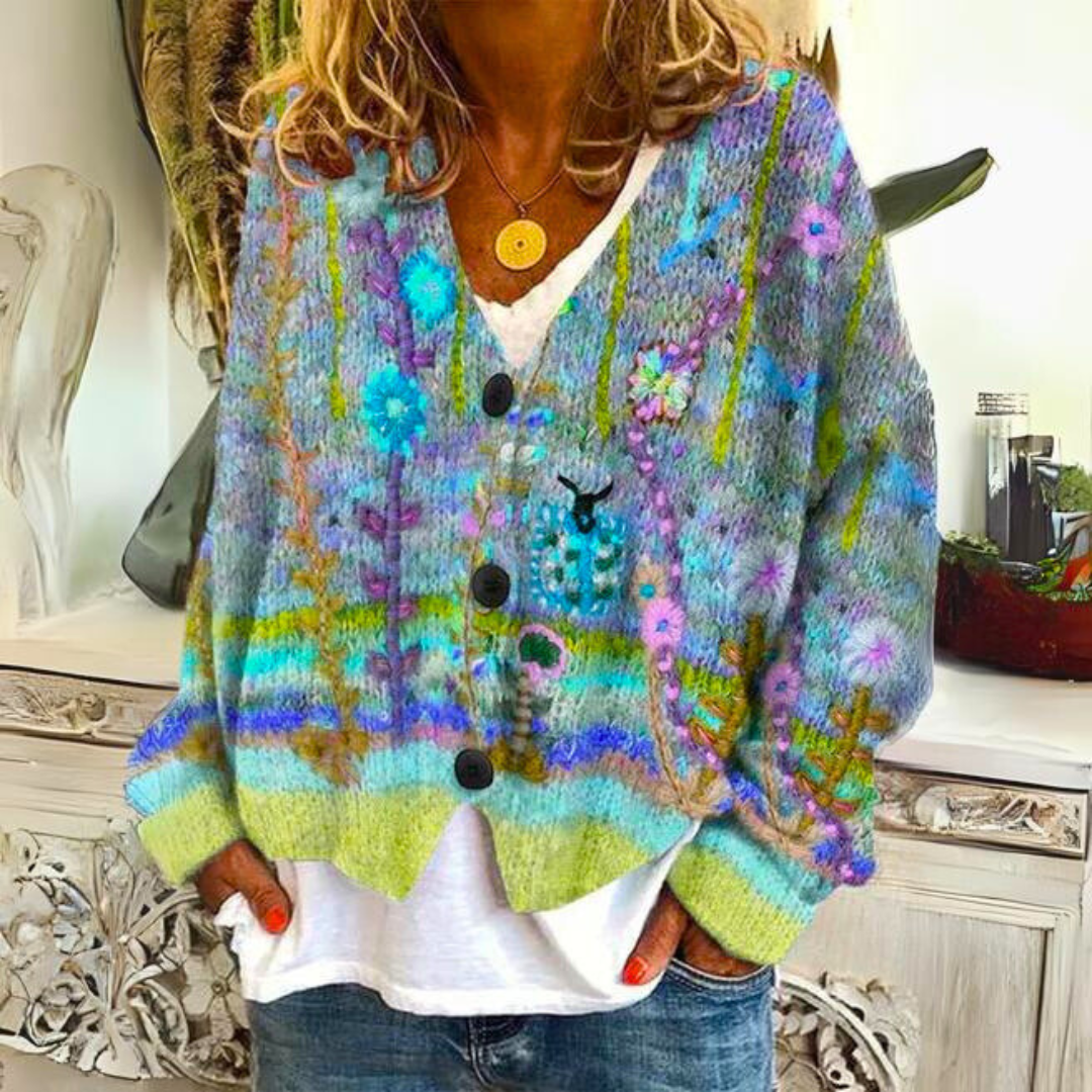 Lea™ - Cardigan luxueux en mohair