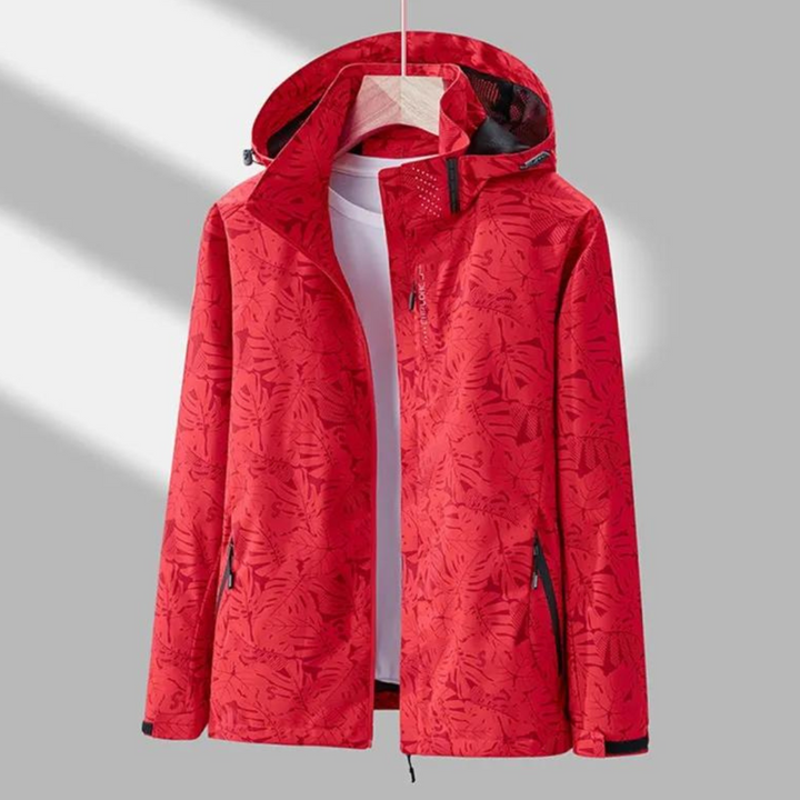 Lily - Elegant Spring Windbreaker with Hood for Women