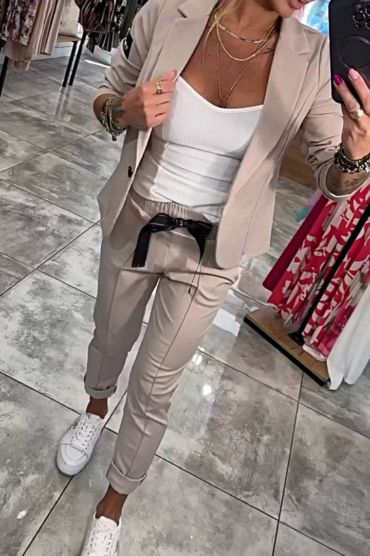 Marie™ - Elegante Baumwolljacke und -hose