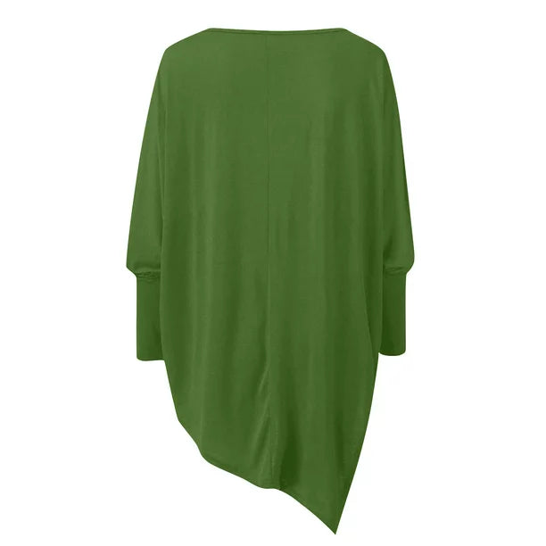 Adeline - Stylish casual autumn crew neck long sleeve top for women