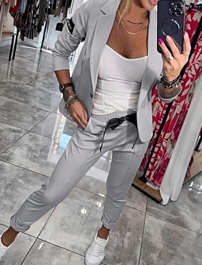 Marie™ - Elegante Baumwolljacke und -hose