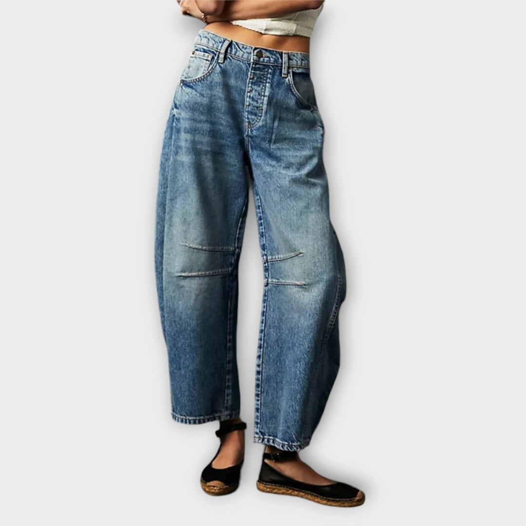 Hannah™ - Stylish Relaxed Fit Jeans