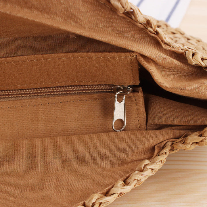 Chelsea - Sac à main en paille fait main stylé pour dames