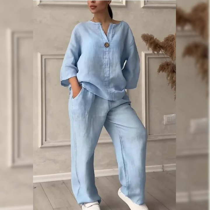Camille™ - Comfortable Linen Summer Outfit