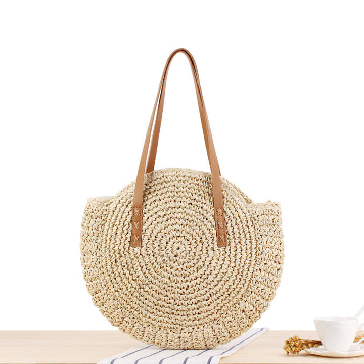Chelsea - Sac à main en paille fait main stylé pour dames