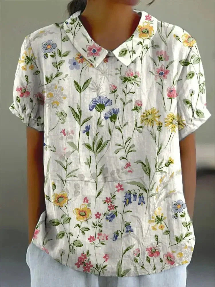 Mia™ - Schicke Blumenbluse