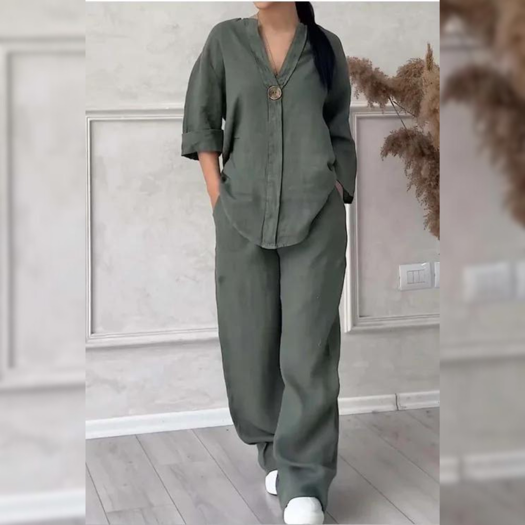 Camille™ - Comfortable Linen Summer Outfit