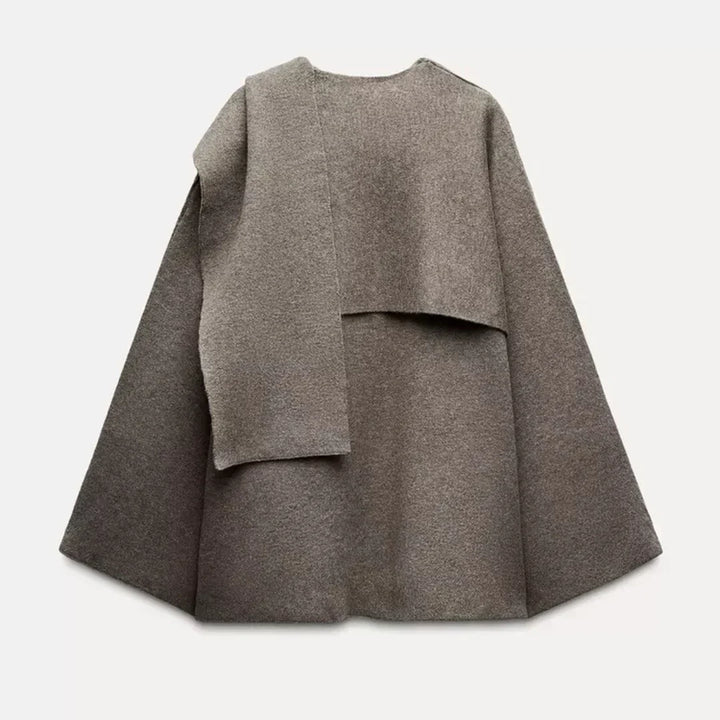 Amelie™ - Wool Cape Coat