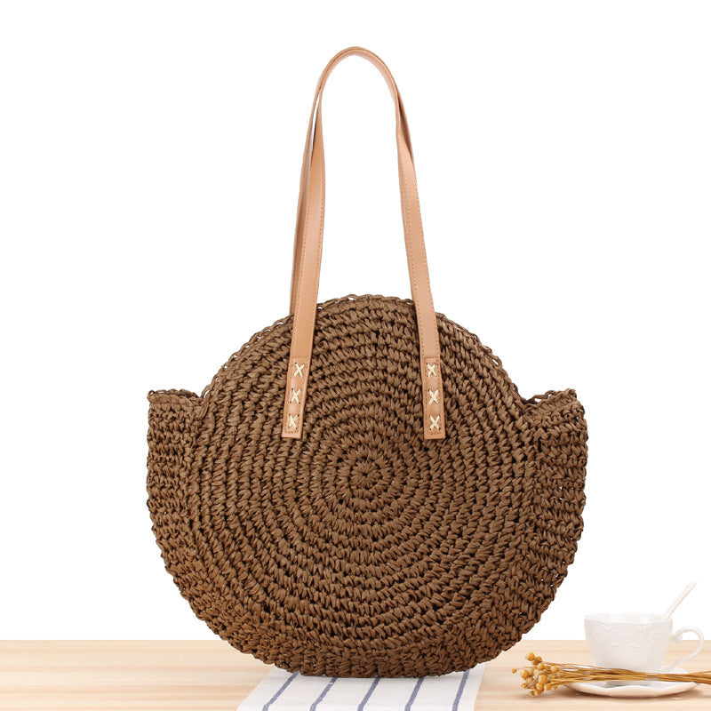 Chelsea - Sac à main en paille fait main stylé pour dames