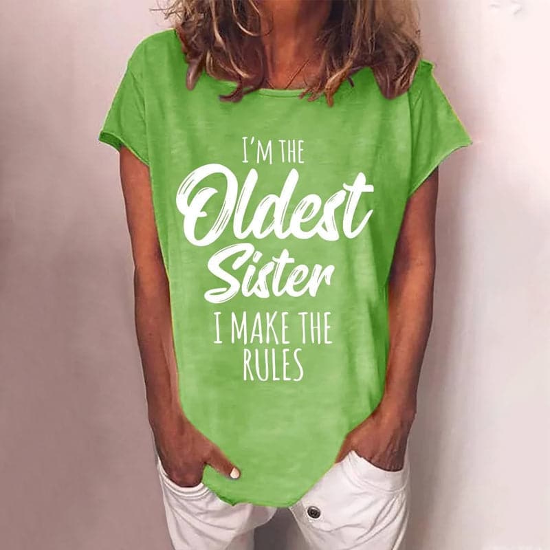 Myra - T-shirt d'été stylé et confortable avec imprimé unique pour femmes