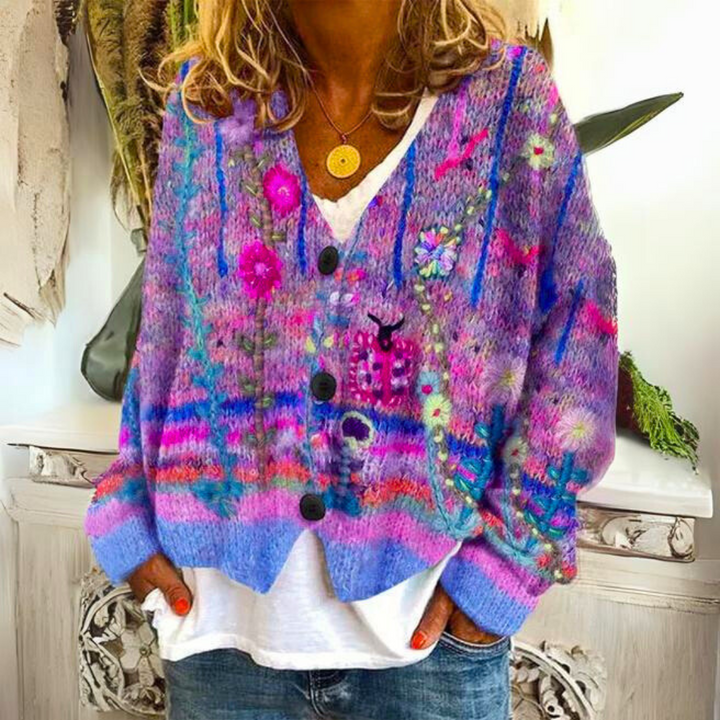 Lea™ - Cardigan luxueux en mohair