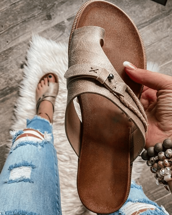 Odette - Sandales orthopédiques de luxe pour un confort optimal chez les femmes