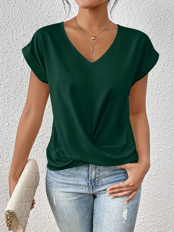 Lia™ - Stylisches T-Shirt Mit Kurzen Ärmeln