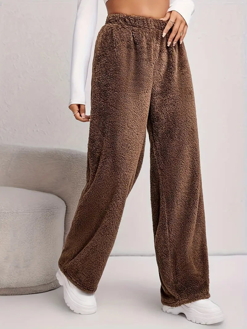 Deby - Comfortable and fashionable fleece joggers