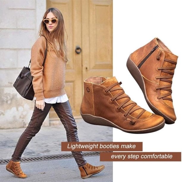 Alice™ - Chaussures orthopédiques confortables en cuir pour femme
