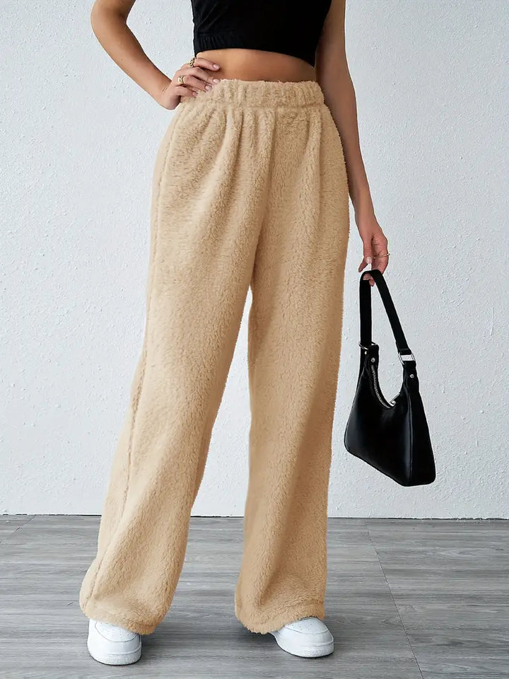 Deby - Comfortable and fashionable fleece joggers