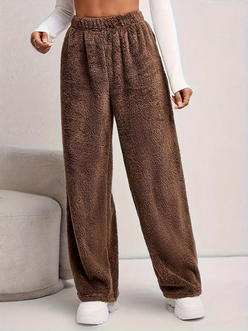 Deby - Comfortable and fashionable fleece joggers