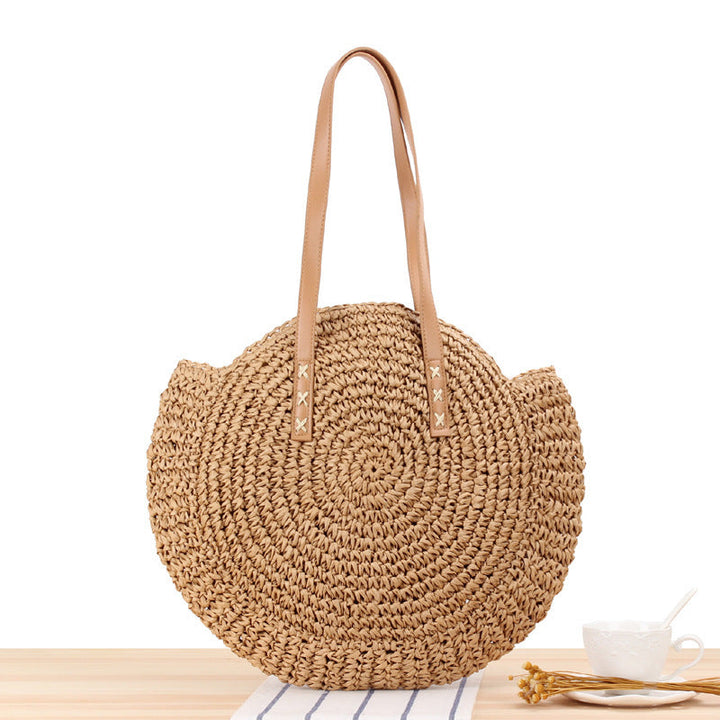 Chelsea - Sac à main en paille fait main stylé pour dames