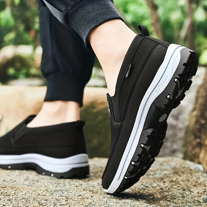 Stylische Ganzjahres-Sneakers - Atmungsaktives Gewebe und strapazierfähiges Gummidesign