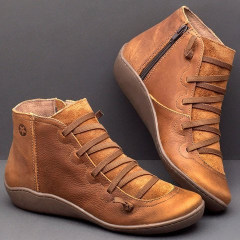 Alice™ - Chaussures orthopédiques confortables en cuir pour femme