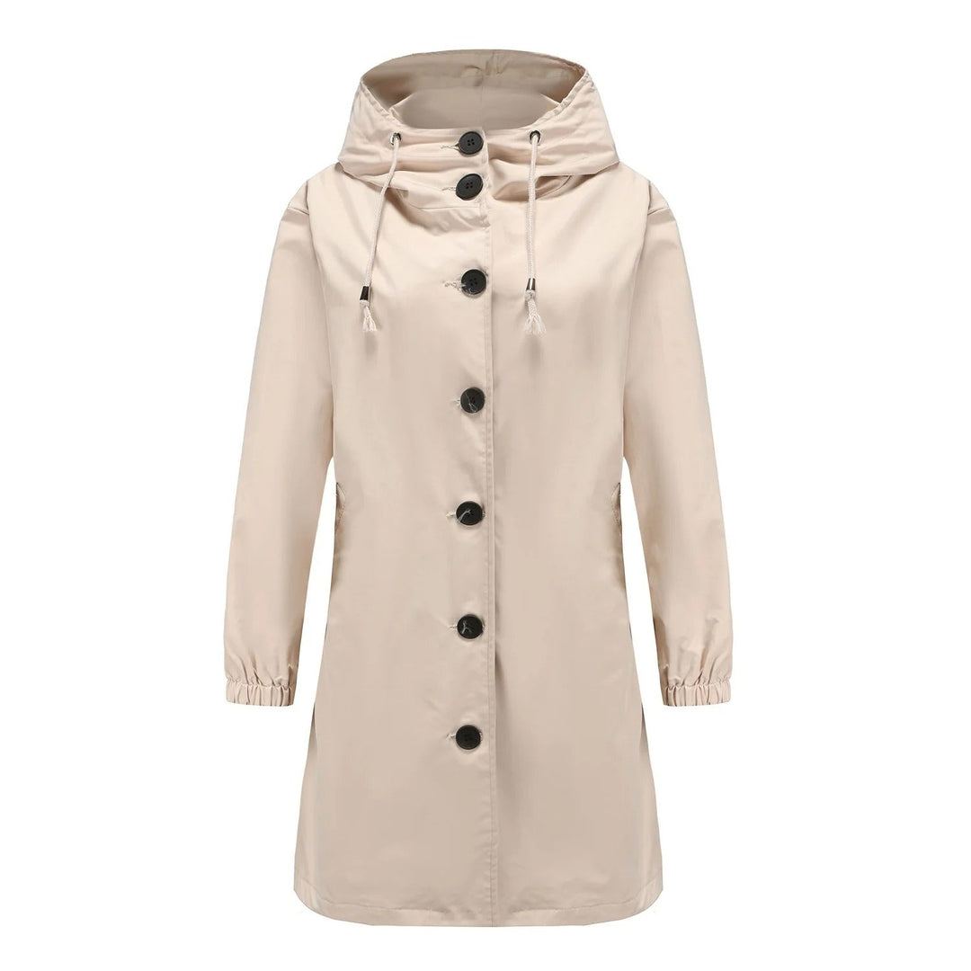 Flieder - Coupe-vent pour femmes stylé avec capuche imperméable