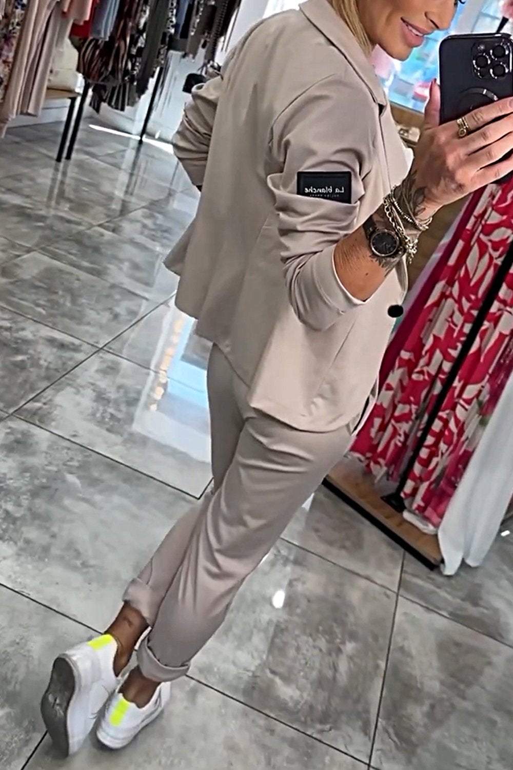 Marie™ - Elegante Baumwolljacke und -hose
