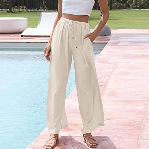 Elegante Henrietta - Bequeme Hosen aus Baumwolle und Leinen für einen stilvollen Look