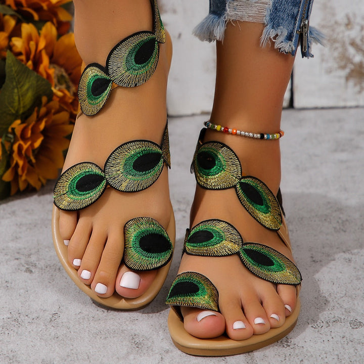 Stella - Elegante und bequeme Damensandalen mit flacher Sohle