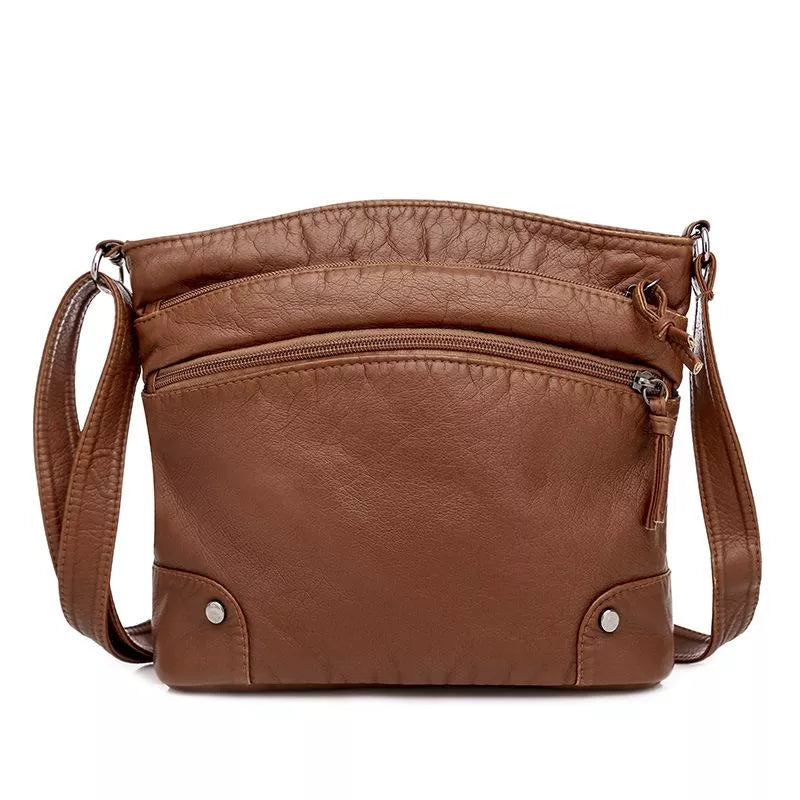 Lina™ - Premium Leather Shoulder Bag