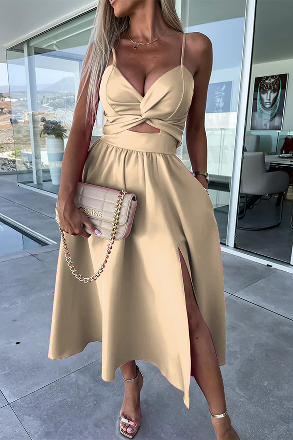 Amelie™ - Elegantes Keys Midi-Kleid