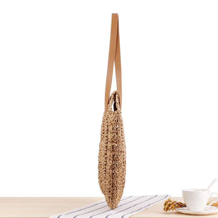 Chelsea - Sac à main en paille fait main stylé pour dames