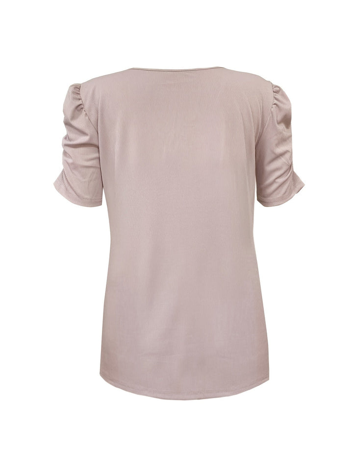 Elegante Bluse mit V-Ausschnitt für Frauen von Rica