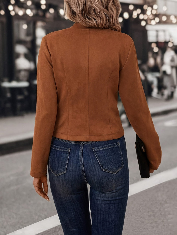 Doris - Veste réversible à ouverture frontale stylée pour femme soucieuse de la mode