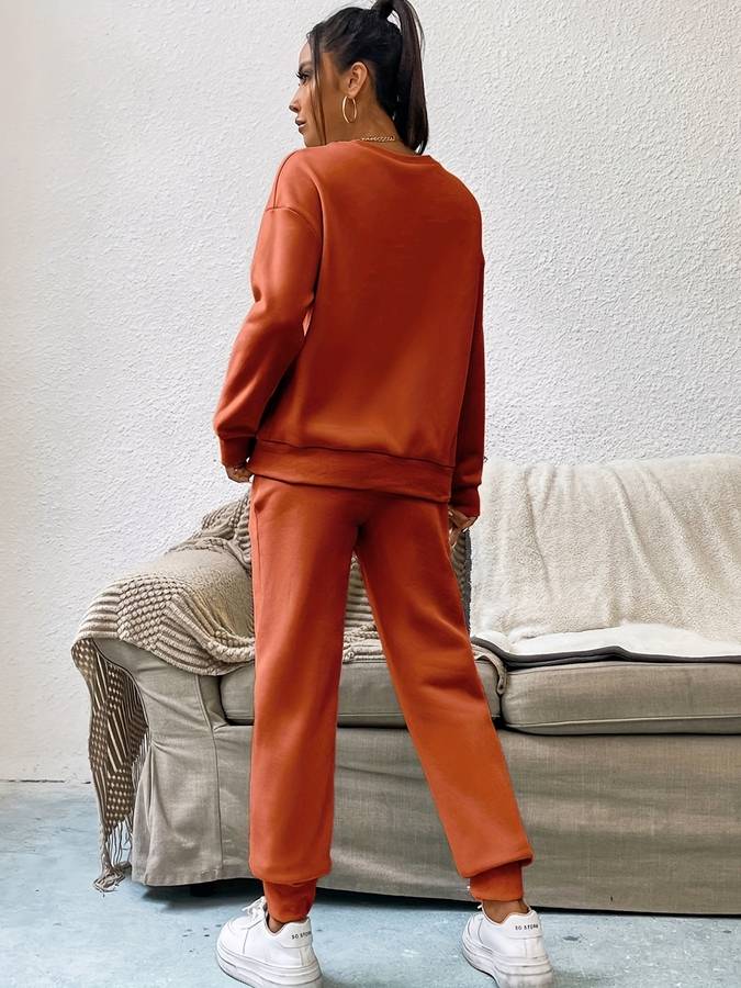 Joy - Ensemble élégant de pull et pantalon pour femmes