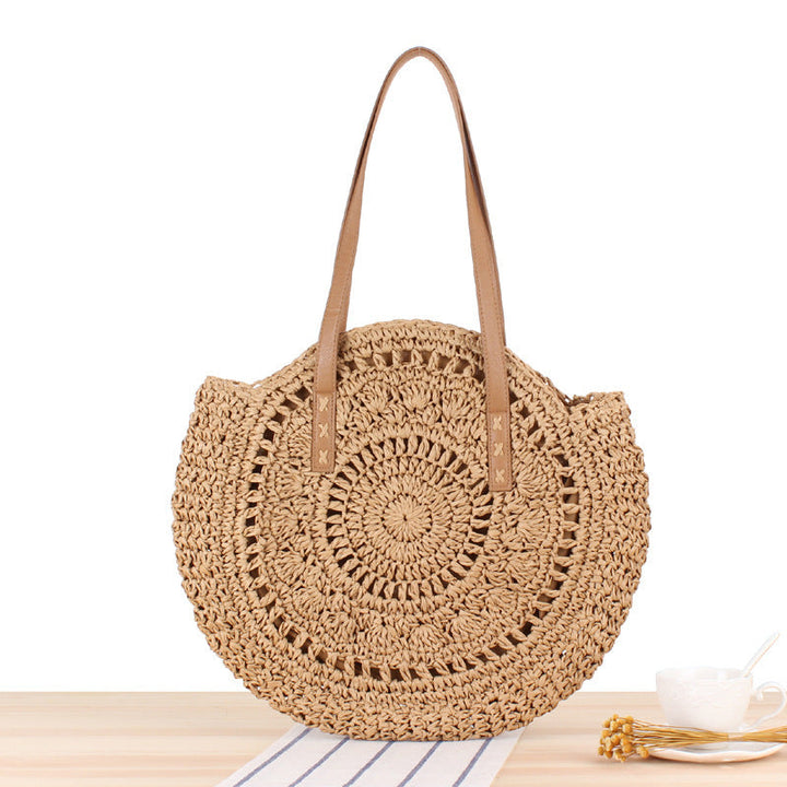 Chelsea - Sac à main en paille fait main stylé pour dames