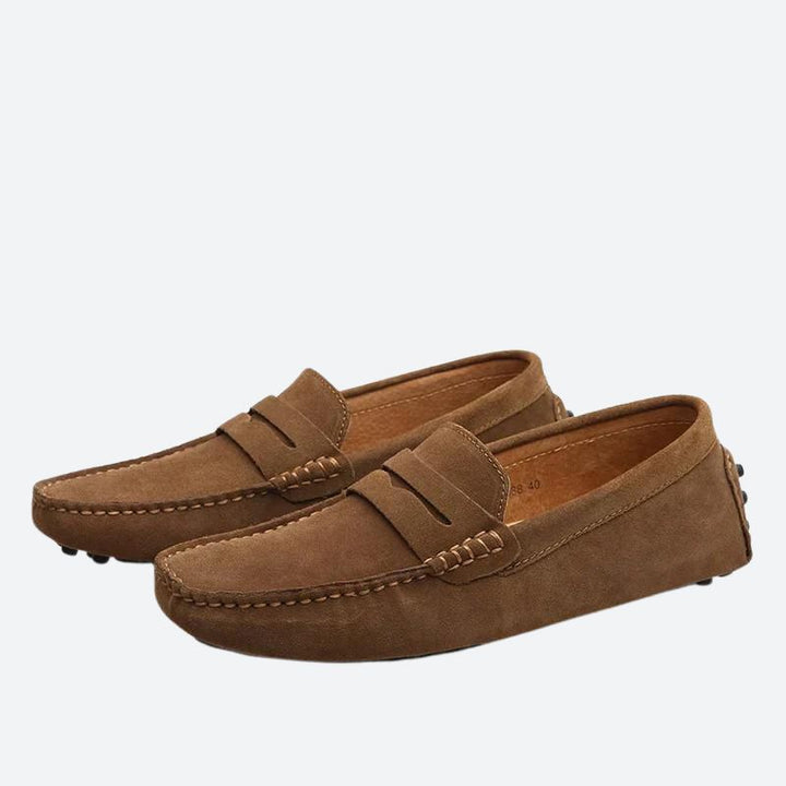 Stylish Loafers Made of Italian Suede - Eagle