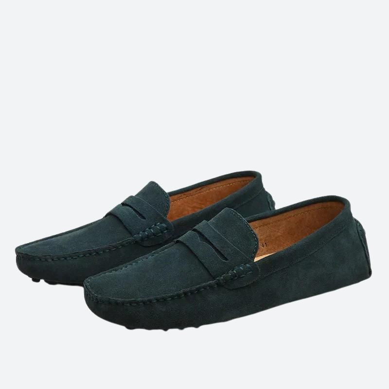 Stylish Loafers Made of Italian Suede - Eagle