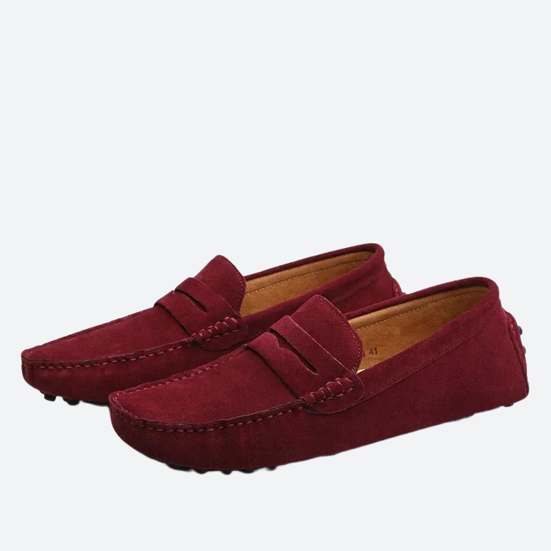 Stylish Loafers Made of Italian Suede - Eagle