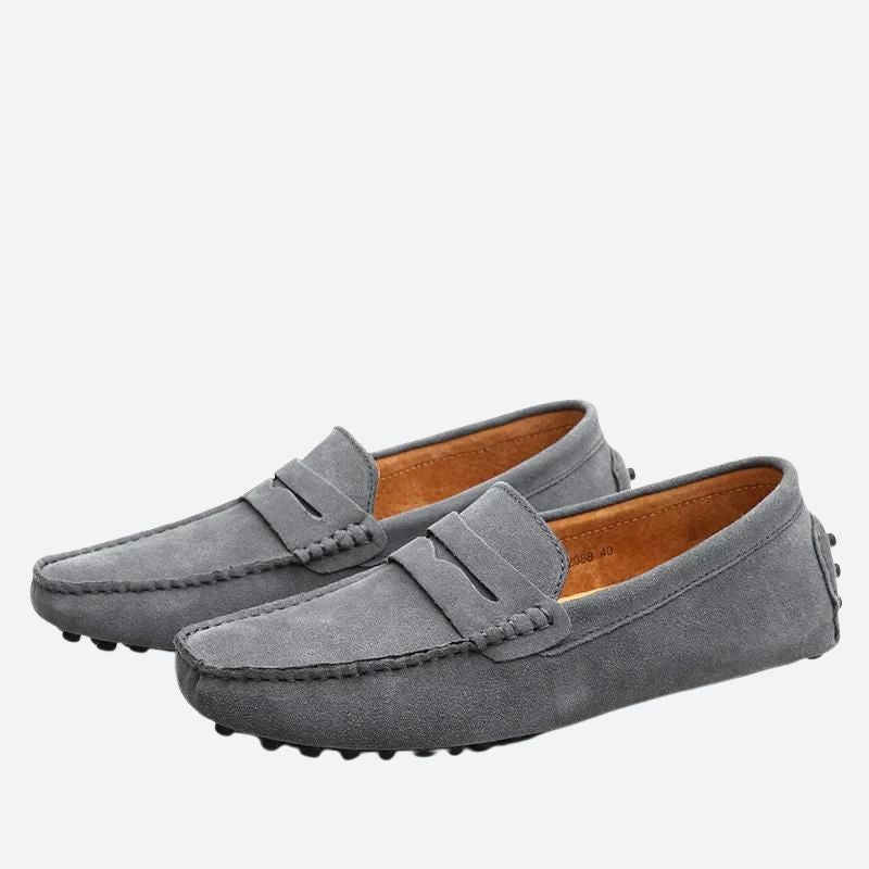 Stylish Loafers Made of Italian Suede - Eagle