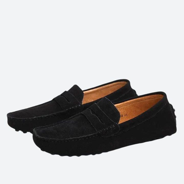 Stylish Loafers Made of Italian Suede - Eagle