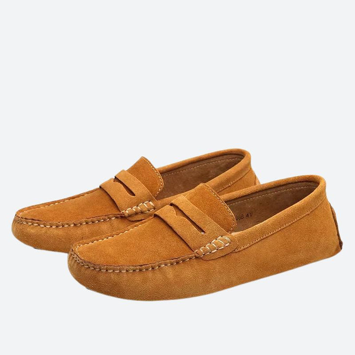 Stylish Loafers Made of Italian Suede - Eagle